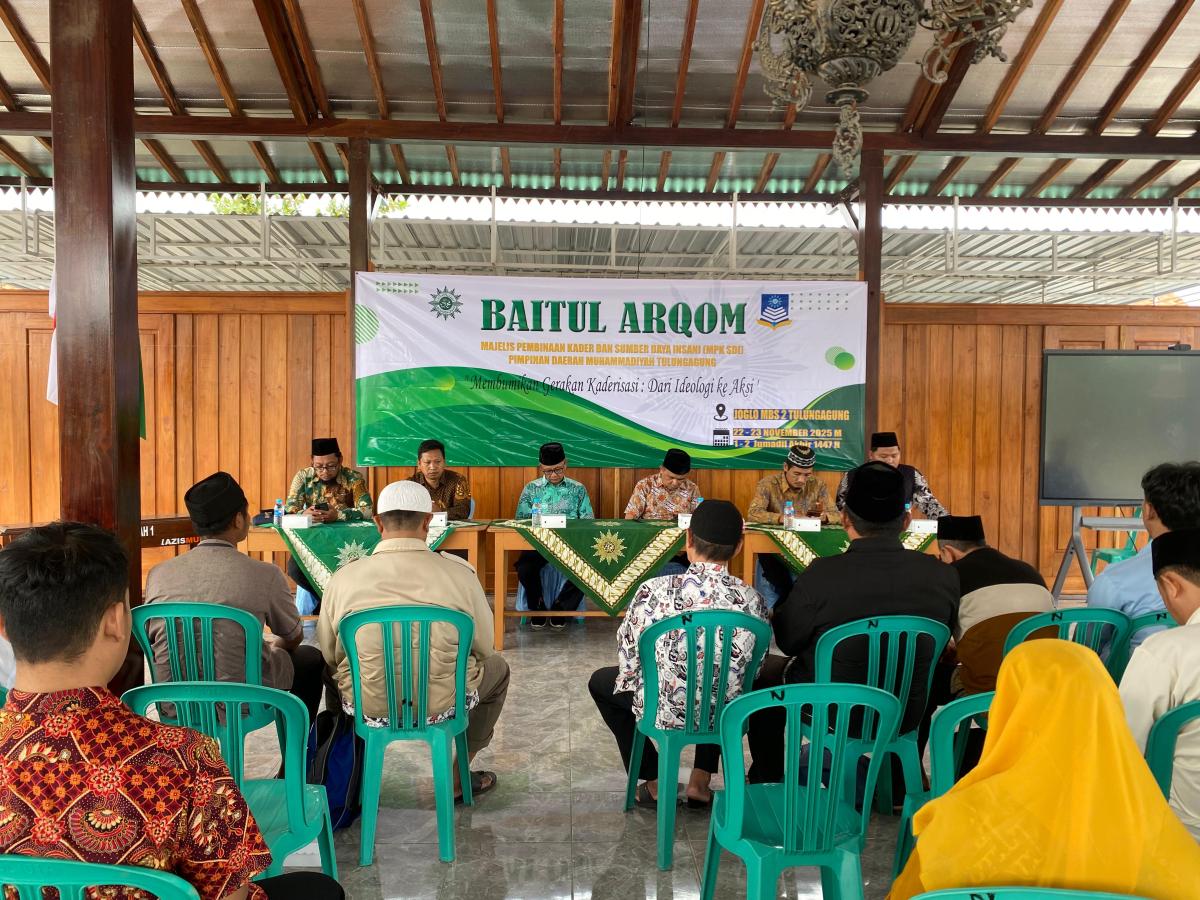 Baitul Arqom MPKSDI Tulungagung Dibuka, Tekankan Penguatan Empat Pilar Kader